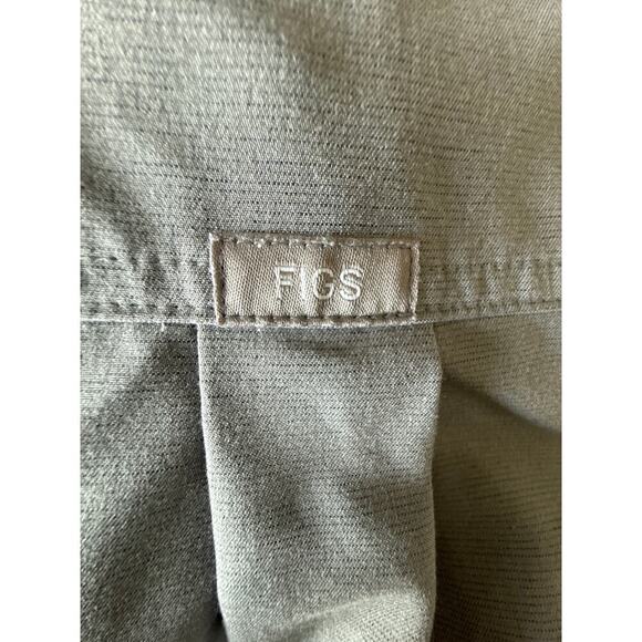 Figs Rafaela Graphite Oversized Scrub Top Womens Size L WXXSW1003 - Picture 5 of 7